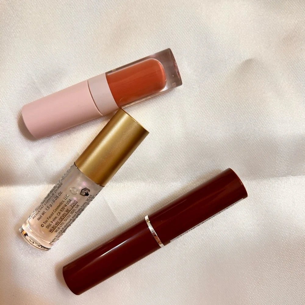 Clinique, Kylie, and Too Faced Lip Trio Set
